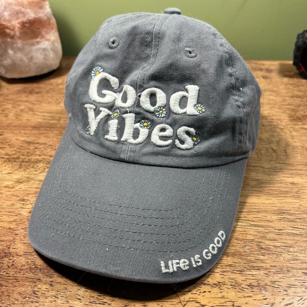 Life is Good “Good Vibes” Gray Hat